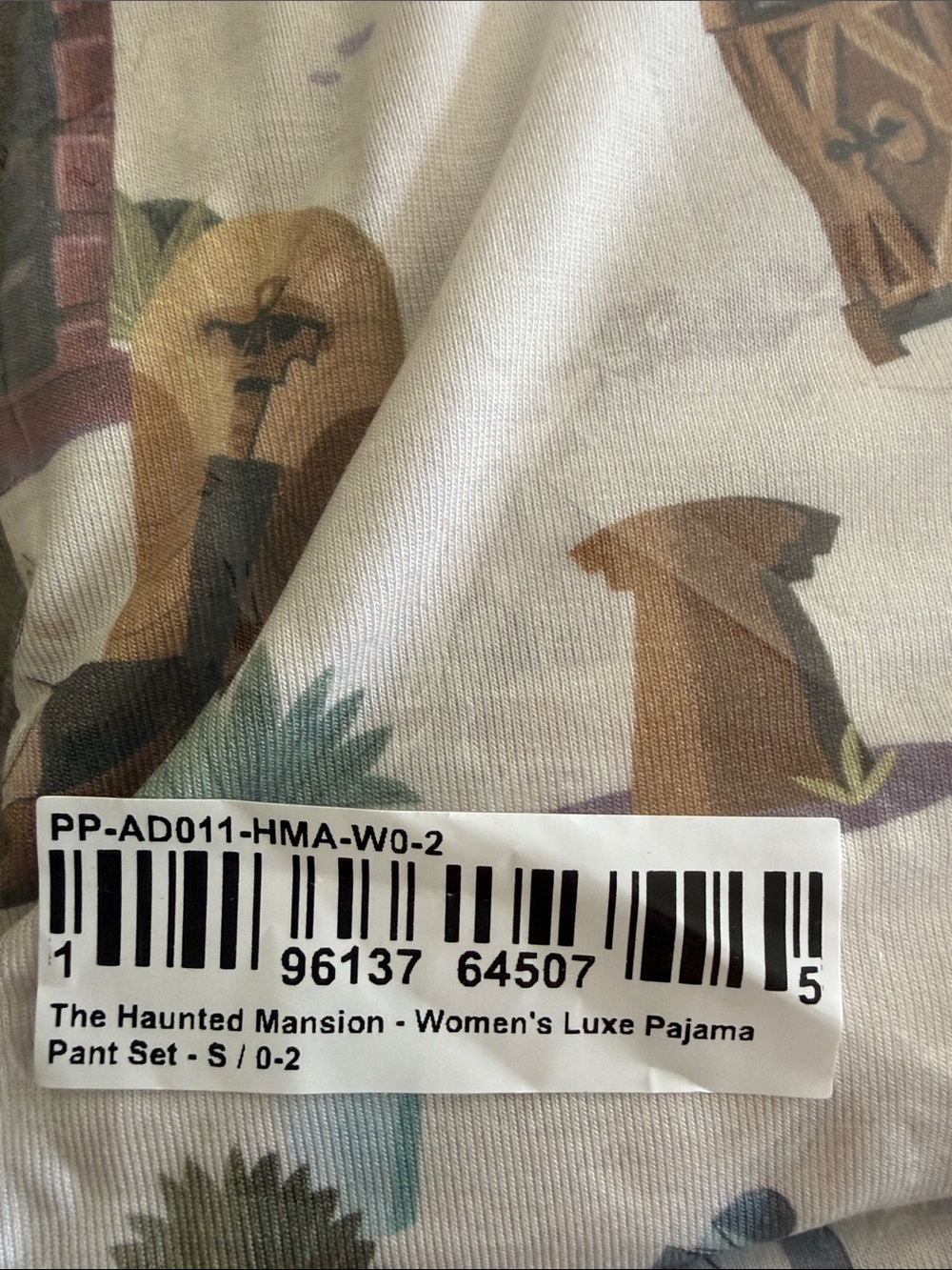 Posh Peanut Haunted Mansion PJ’s Size small - Picture 5 of 7